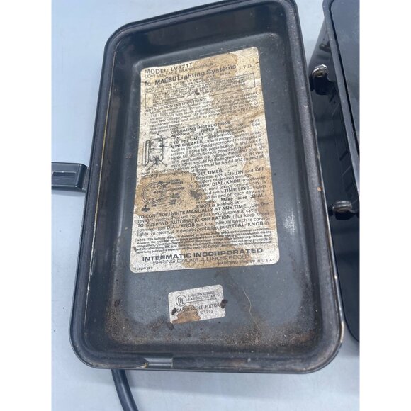 Intermatic malibu Montgomery Ward Transformer Lights Low Voltage Untested READ - Picture 5 of 11